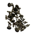 thumbnail image 1 of kurtrusly 20 Pcs Boutons de Manchette Vierges 12mm Base en Colle pour Lunette Ronde DIY Bronze 1ensemble, 1 of 6