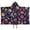 Colorful Psychedelic Mushroom, variant on Pink Mushroom Cartoon Light Pattern Hooded Bath Towel,50"x30" for Ages 3 To 12 Kids, Quick Dry Lightweight Soft Microfiber Hood Beach Towel Cover Up for Kids