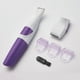 thumbnail image 3 of Kit de recortadora de bikini inalámbrica para mujer, recortadora de cabello eléctrica portátil, ligera y lavable para cara, axilas, surf, afeitado, 3 of 9