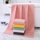 thumbnail image 2 of Zhuge Toalla de algodón puro tipo gofre, multiusos: ideal para baño, fitness, ducha, deportes, etc., ideal para diversas situaciones. 70 x 140 cm (verde)., 2 of 5