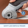 thumbnail image 2 of Cordless Electric Scissors Cardboard Cutter with Safety Lock 4.2V Electric Mini Cutter Rechargeable ,For Comfortable Grip, 2 of 6
