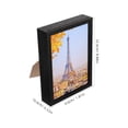 thumbnail image 2 of NIYANGLE Travel Shadow Box 1Pcs Wooden Rectangular Hidden Wall Frame Box Home Use, 2 of 8