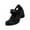 Black Dress Pumps, variant on hopeusnice Women's Stylish Faux Leather Heeled Dress Pumps with Wide Straps Comfortable Breathable Slip-On Casual Shoes High Heels Thick Heels Sandals Black 35