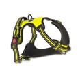 thumbnail image 3 of Chaleco para mascotas grandes Noche Reflectante Seguridad Arnés ajustable Correa para el pecho Accesorio portátil transpirable para exteriores Correr XXL Inevent PT000575-04, 3 of 7