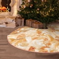 thumbnail image 5 of Disketp Watercolor Sea Shells Christmas Tree Skirt, Christmas Tree Decorations, Christmas Decor, Tree Mat Decoration(30-48IN)-36", 5 of 6