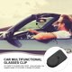thumbnail image 5 of Soporte para gafas de coche, soporte para colgar gafas de cuero para vehículos SUV (negro), 5 of 8