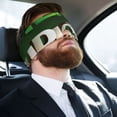 thumbnail image 5 of Yiaed Merry Christmas Print Sleep Mask Blackout - Soft Eye Cover for Sleeping with Adjustable Veclro Breathable Eye Blindfold for Night Nap Travel, 5 of 7
