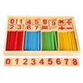 thumbnail image 2 of Colourful Wooden Number Cards Educational Toys for Kids, 2 of 5