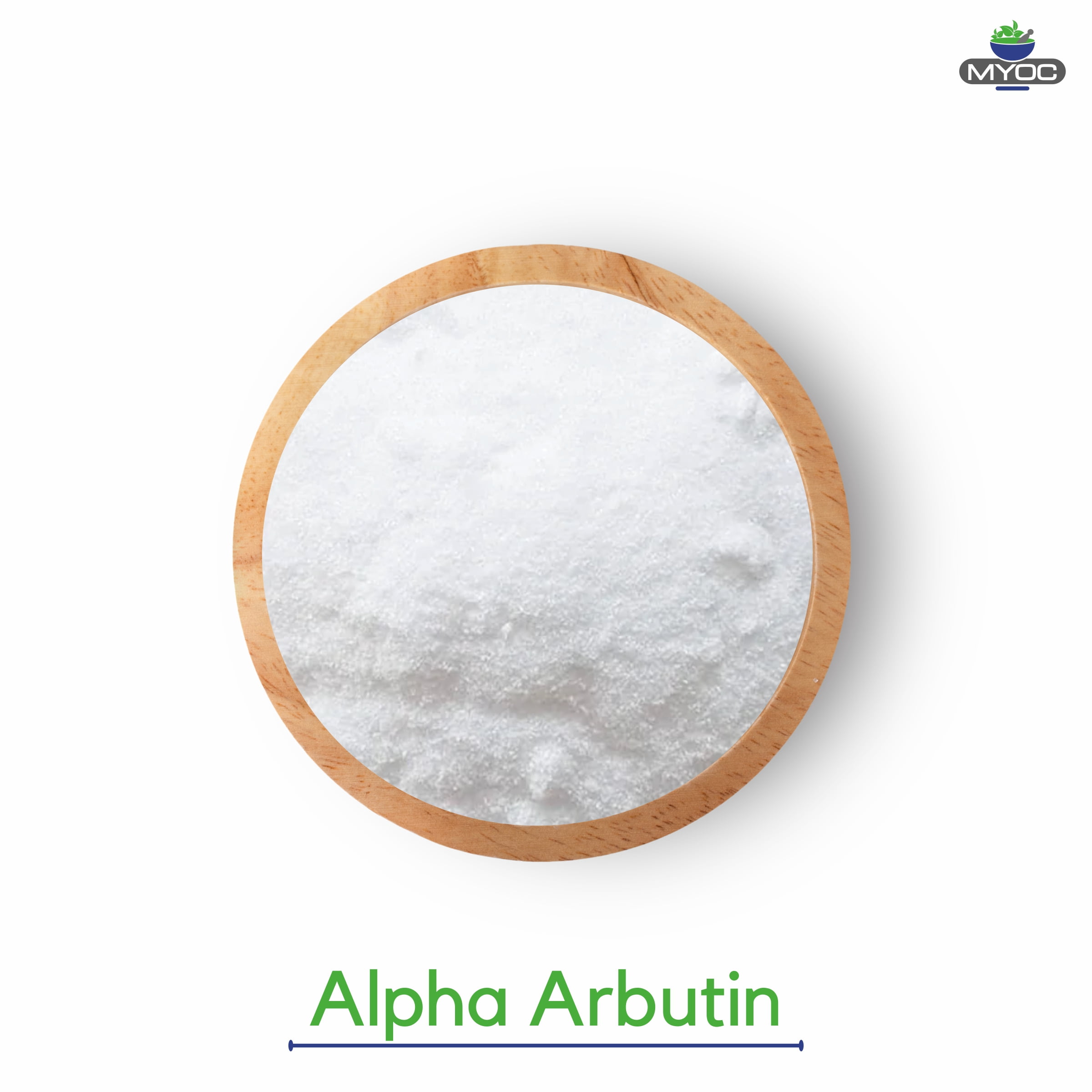 Myoc Alpha arbutin powder-30gm|100% pure original ingredients with no adulterants/ Alpha arbutin cosmetic grade/ For DIY and skincare industrial use- Skin Serums