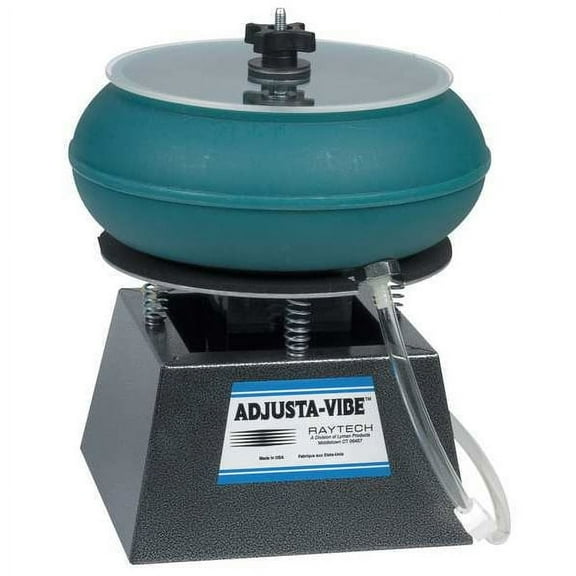 Raytech Vibratory Tumbler With Drain,0.18 Cu.Ft. 23-024