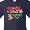 thumbnail image 4 of Inktastic Christmas Official Cookie Taster with Bell and Star Cookie Youth T-Shirt, 4 of 5