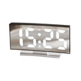thumbnail image 2 of sruoe Alarm Clock, Clock Alarm Bedside, Clock Alarm Digital, Alarm Clocks for Bedrooms, Small Alarm Clock, Vibrating Alarm Clock, Projection Rectangular, Plastic, 2 of 6