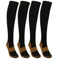 thumbnail image 2 of Dioche 2Pair Sport Compression Stockings, Ankle Protection Stockings, For Outdoor Sport, 2 of 8