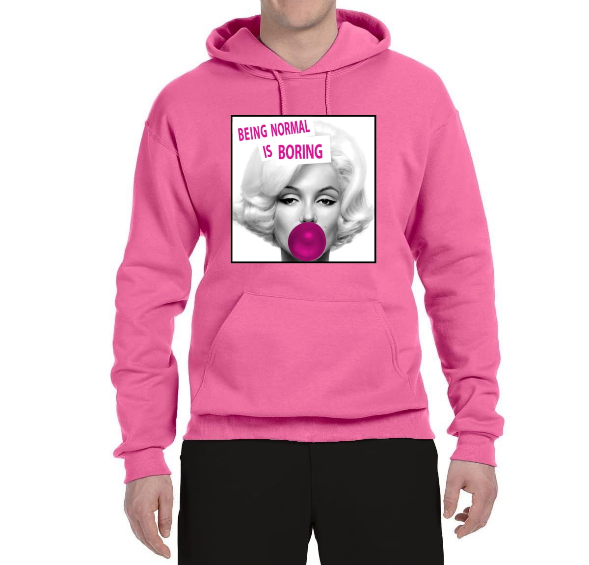 Marilyn Monroe Neon Pink Men