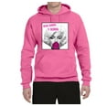 thumbnail image 2 of Marilyn Monroe Being Normal is Boring | Mens Famous People Hooded Sweatshirt Graphic Hoodie, Neon Pink, Small, 2 of 4