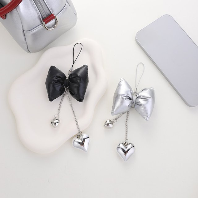 Árbol de Navidad con Lazo de Cuero Acolchado, Colgante de Metal, Decoración para Árbol de Navidad, Artículos Pequeños de 15 Cm, También Se Puede Usar Como Bolsa para Colgar a Diario.