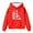 C-Red14, variant on JAJAHO Jesus Hoodies For Boys Girls Letter Printed Long Sleeve Kids Sweatshirts Loose Fit Pullover Tops 4-14Y