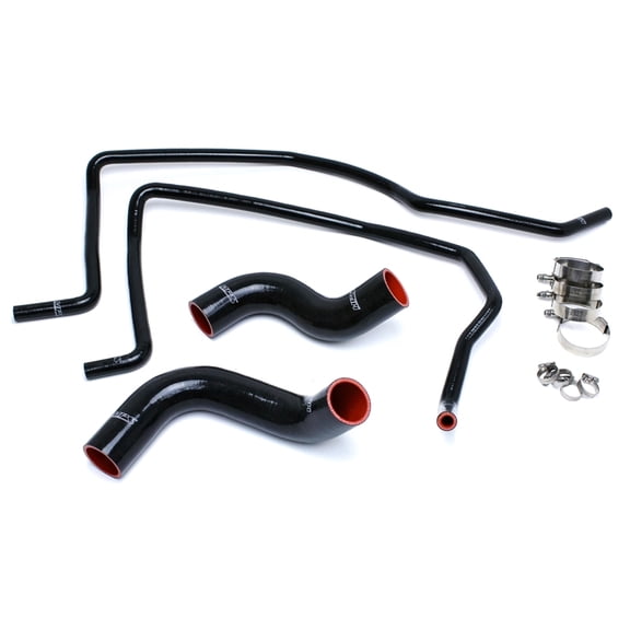 HPS Black Reinforced Silicone Radiator   Heater Hose Kit for Dodge 04-06 Ram 1500 SRT-10 8.3L V10