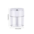 thumbnail image 3 of TIELUTT 4 in 1 Jars 4 in 1 Shaker | Clear Cruet Kitchen Holder Storage with Lid Airtight Food Storage Container Glass Cereal Kitchen Pantry Storage Metal Food Storage Containers Baking Storage Contain, 3 of 8