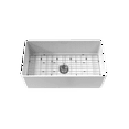 thumbnail image 3 of HOROW Ceramic 33" Farmhouse Kitchen Sink Apron Front Porcelain Fireclay Single Bowl Deep Farm Sinks, 3 of 14