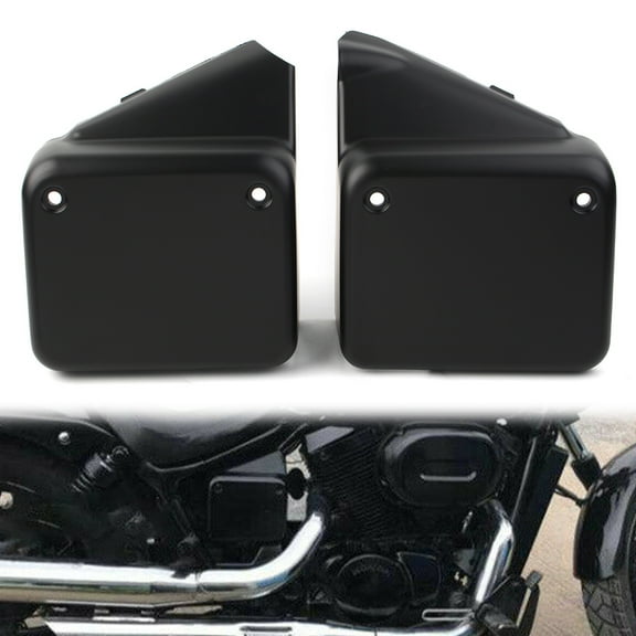 ZS ABS Motorcycle Battery Side Cover Guard For Honda Shadow Spirit 750 VT750DC 2000 2001 2002 2003 2004 2005 2006 2007 2008 2009