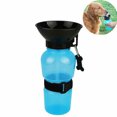 thumbnail image 5 of Botella para beber para perros para llevar, botella para beber al aire libre a prueba de fugas, botella de agua para mascotas para perros, plegable Xemadio LL-1013, 5 of 5