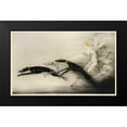 thumbnail image 2 of Vintage Apple Collection 14x10 Black Modern Framed Museum Art Print Titled - Art_Deco_Woman_Greyhounds, 2 of 5