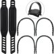 thumbnail image 1 of 6 rubber pedal straps exercise bike pedal straps pedal straps for exercise bike Cycling Bicycle home or gym, 1 of 5