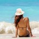 thumbnail image 5 of 56-58 cm circunferencia del sombrero protector solar femenino sombrero de paja y bolsa de paja conjunto con cuerda a prueba de viento lindo sombrero protector solar de salida, 5 of 5