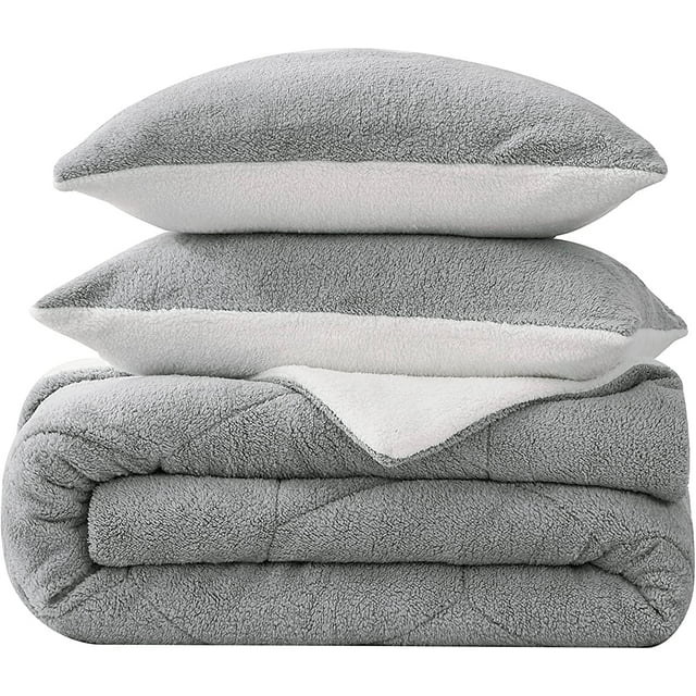 Chezmoi Collection Wynne 2Piece Double Sided Sherpa