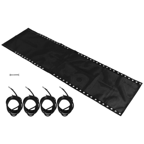 HOMEMAXS 1 Set Outdoor Swing Replacement Fabric with Bungee Cord Kit Lounge Chair Cloth Replacement Folding Lounge Repair Cloth for Lounge Chairs