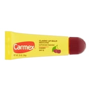 Carmex Lip Balm Tube Cherry 0.35 Oz.,Pack of 36
