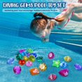 thumbnail image 4 of Juego de juguetes para piscina DISHIO Diving Gem, 16 piezas para niños, 4 of 7