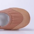 thumbnail image 4 of Children's Soft Soled Dance Shoes Solid Color Practice Shoes with Elastic Shoelaces, 4 of 9