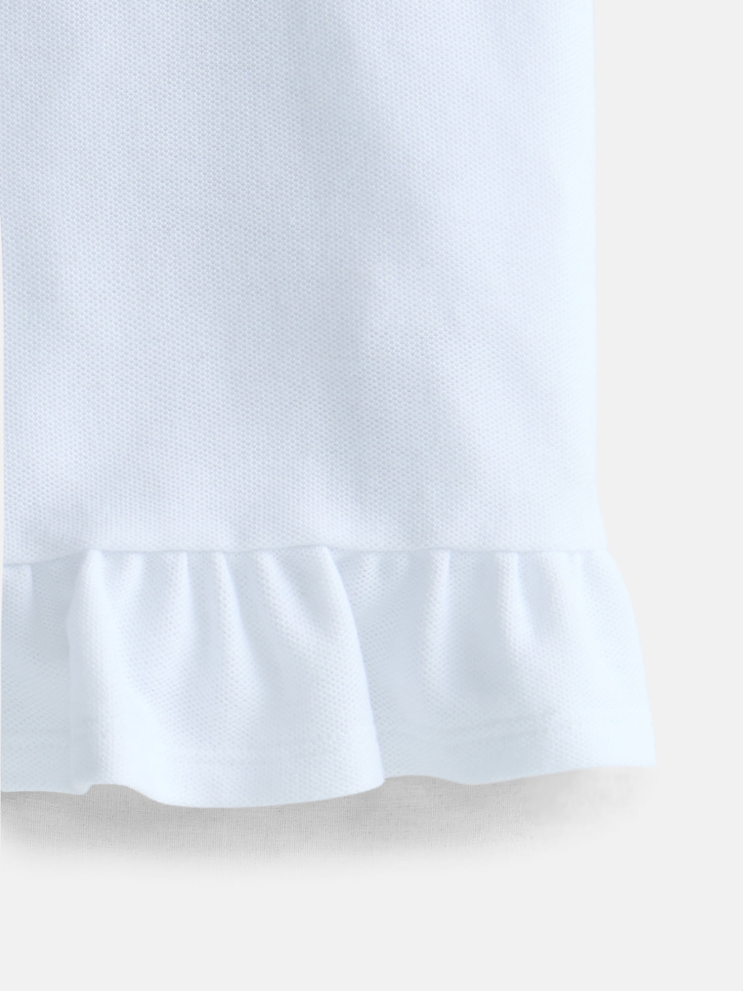 Wonder Nation Girls Peplum Polo Shirt with Short Sleeves, Sizes 4-18 & Plus