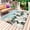 Blue, variant on White Magnolia Outdoor Rug for Patio/Deck/Porch, Non-Slip Large Area Rug 6 x 9 Ft, Spring Floral Blossom Flowers Plants Light Blue Indoor Outdoor Rugs Washable Area Rugs, Camping Rug Carpet Runner