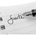 thumbnail image 2 of Zebra Fuente - Disposable Fountain Pen - Black, Blue, Red, Green, Violet Coloured Ink - Pack of 10, 2 of 7