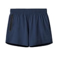 thumbnail image 4 of Sngxgn Men's Summer Beach Shorts Casual Lightweight Drawstring Shorts(Navy,M), 4 of 4
