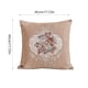 thumbnail image 3 of Cojín decorativo con diseño floral europeo en relieve | Cojín cuadrado de 45 cm para sofá y cama | Cojín para el respaldo y la cintura | Azul, rojo, caqui y verde, 3 of 6