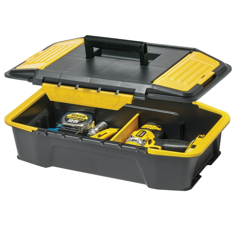 Click 'N Connect 20 in. Deep 1-Touch Latch Tool Box with Lid Organizers Click 'N Connect 20 in. Deep 1-Touch Latch Tool Box with Lid Organizers