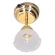 thumbnail image 4 of Luz De Cúpula De Casa De Muñecas, Lámpara De Cúpula De Casa De Muñecas Con Forma De Flor De Decoración DIY Para Balcón ANGGREK Dollhouse Dome Lamp, 4 of 8