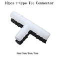 thumbnail image 3 of Tee Connector T-Hose Fittings Plastic Material Reducer Joint T-Type Tee White 4-8Mm Adapter Air Pump Connector, 3 of 3