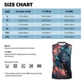 thumbnail image 5 of Yiaed Colorful Floral Patterned Horse Print Men's Singlet Vests Summer Running Muscle Tank Tops Gym Undershirt Round Neck Sleeveless for man, 5 of 5
