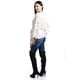 thumbnail image 3 of Blusa con diseño texturizado Roman Fashion Juvenil 5105 (Blanco) M, 3 of 5