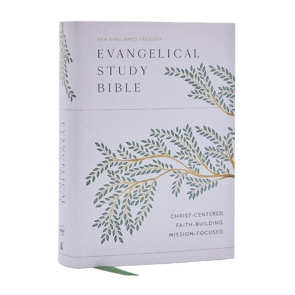 Evangelical Study Bible: Christ-Centered. Faith-Building. Mission-Focused. (Nkjv, Hardcover, Red Letter, Large Comfort P, (Hardcover)