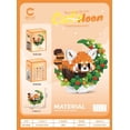 thumbnail image 1 of Bloques de construcción en miniatura Flower Moon Sanrio Cinnamoroll Losto Cat Dog Fox, modelo 3D de dibujos animados de animales, microladrillos, juguetes para niños, regalo, 1 of 5