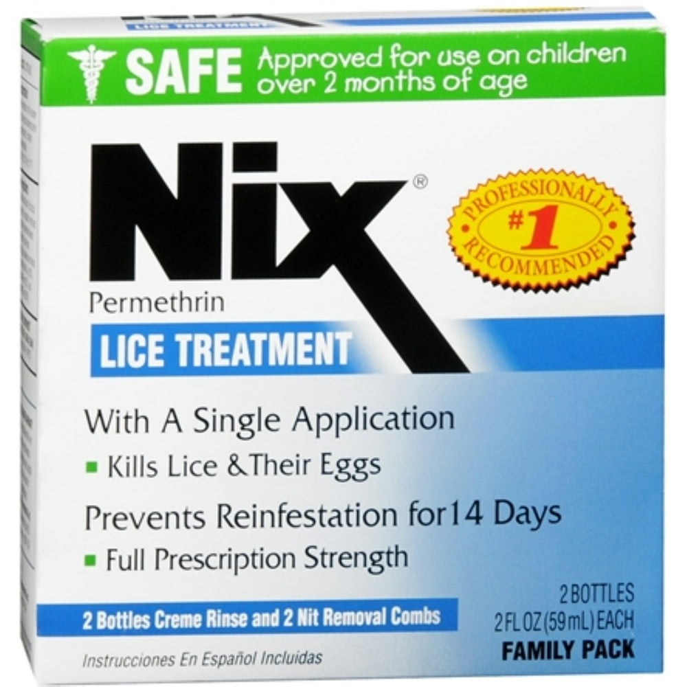 Nix Lice Treatment Family Pack 4 oz