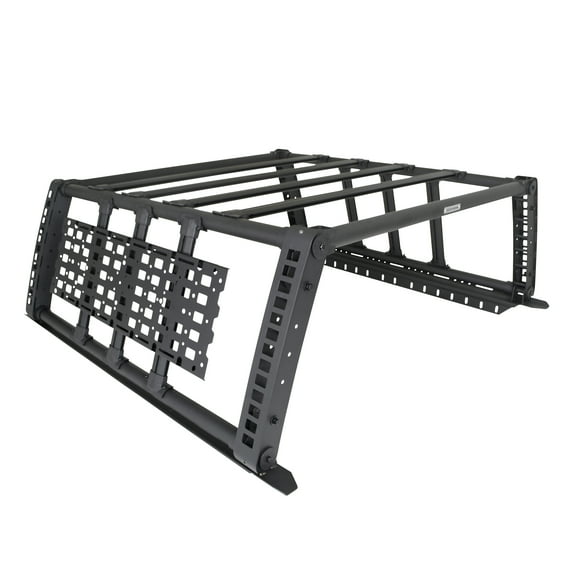 Go Rhino 5952000T XRS Overland Xtreme Rack - Full-Size Trucks For 14-24 F-150, Silverado 1500 LTD, Sierra 1500, Silverado 1500, Sierra 1500 Limited, 1500, Tundra Fits select: 2015-2023 FORD F150