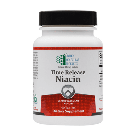 Ortho Molecular Products Time Release Niacin 90 CT