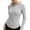 #0141-Gray, variant on Uootdi Women's Activewear Sun Protection Fitted Waist Hooded Zip Up Solid Jackets Running Style Soft Stretchy Slim Fit Outerwear Gift